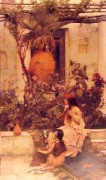 John William Waterhouse_1890_Alfresco Toilet at Capri.jpg